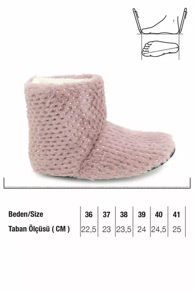 المرأة الشتاء الصامت وحيد المنزل أحذية Pantuf