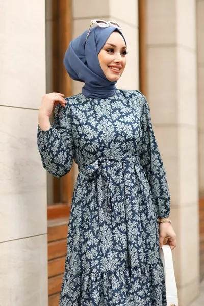 ميدوسا فستان أزرق كحلي