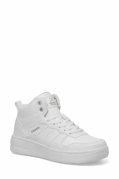 تايرا بو هاي دبليو 4PR حذاء رياضي نسائي أبيض عالي