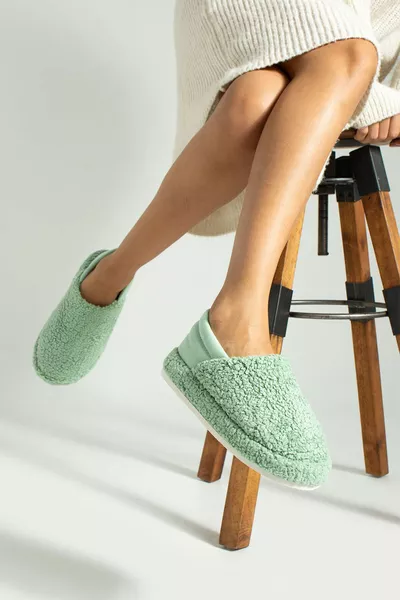 المرأة المرنة عدم الانزلاق وحيد القطيفة أحذية البيت باندوف المرأة باندوف البيت الأحذية أحذية المنزل