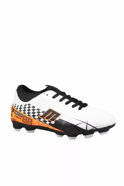 Mp  Crampon White Unisex Astroturf Shoes