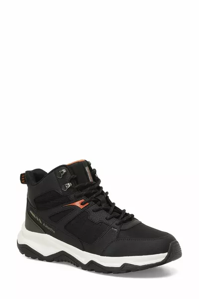 EDGAR PU HI 4PR Black Men's Outdoor Boots