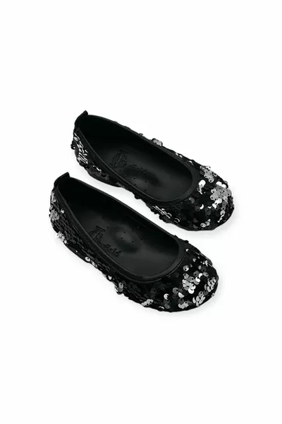 Обувки за момичета, балетки, вечерни рокли