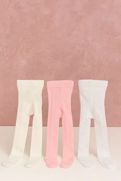 ( ans) Lot de 3 Chaussettes Culotte pour Enfants - Coton, Confortable