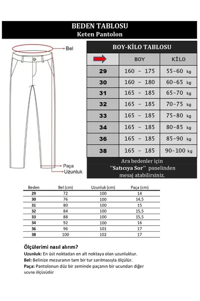 Men's Slim Fit Stretch Linen Pants