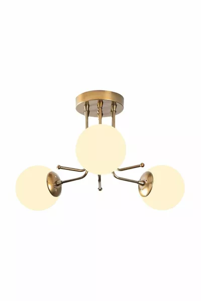 ثريا عتيقة بزجاج Glop بتصميم فاخر عصري ورياضي على الموضة