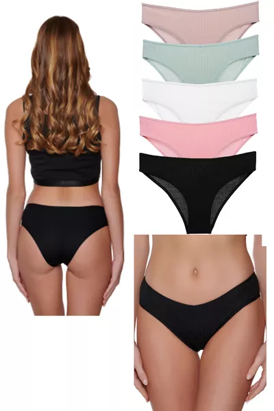 عبوة 5 سراويل قطنية