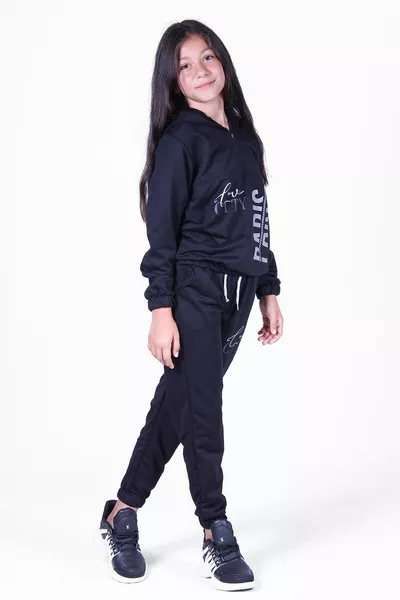 Детски спортен екип Love Cıty с цип