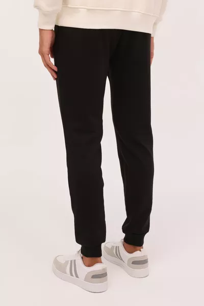 بنطلون رياضي رجالي أسود من Mb  Jogger 4pr