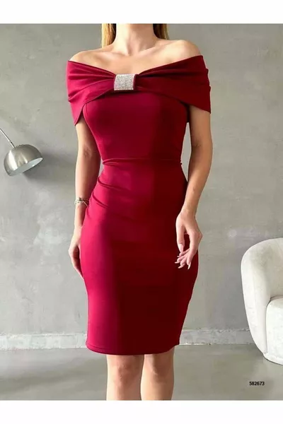 غوص السكوبا النسيج الكتف منخفضة قطع الحجر مفصلة مساء اللباس