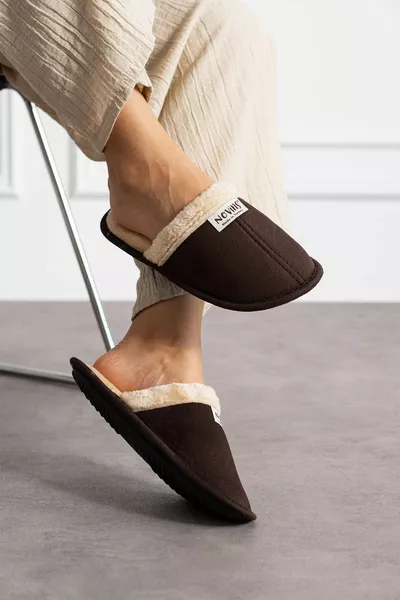 Unisex Soft Sole Fluffy Hot Lined Home Garden Bundle Dowry Slippers