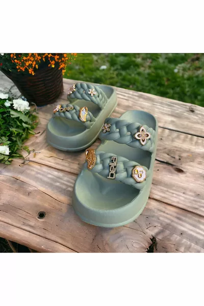 HOHE SOHLE STRAND POOL MEER GARTEN HAUSSCHUHE GEEIGNET FÜR DEN TÄGLICHEN GEBRAUCH