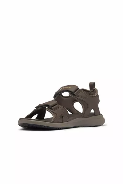 2 Strap  Men's Brown Sandals