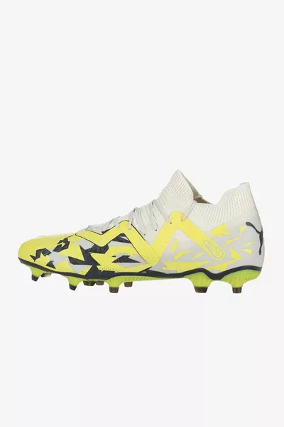 مباراة المستقبل FgAg أحذية كرة القدم الصفراء للرجال (سطح العشب) 