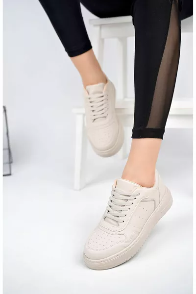 Mekval Nerz Sneakers mit niedriger Sohle