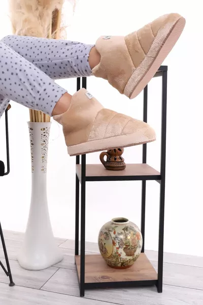  Women's Plush Winter Panduf Home Boots Home Shoes