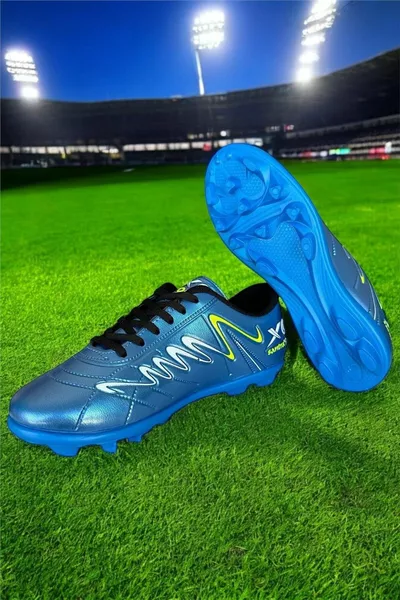 أحذية كرة القدم للرجال أحذية كرة القدم جير أزرق - أسود