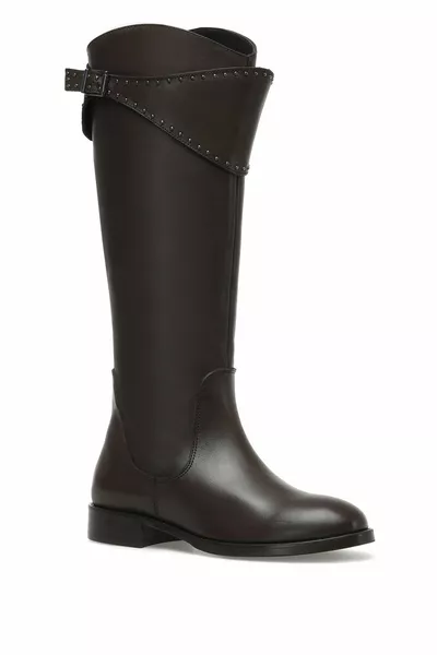 Esine 2pr Brown Women's Flat Boots