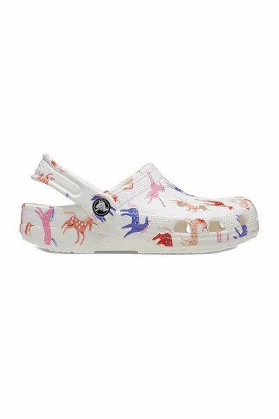 -9CD CLASSIC CHARACTER PRINT CLOG BEBEK ÇOCUK SPOR TERLİK SANDALET