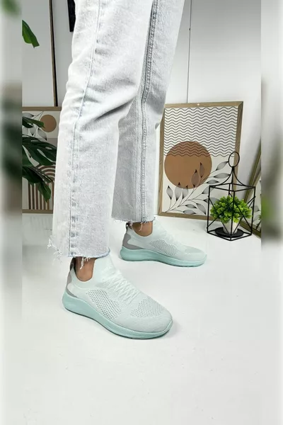 Casual Unisex Sneaker Slip-on Ademend Lichtgewicht Wandelen Veterloos Rekbare Sneakers f