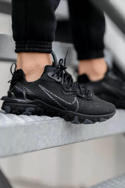 رياكت فيجن سنيكرز كاجوال للرجال -Black