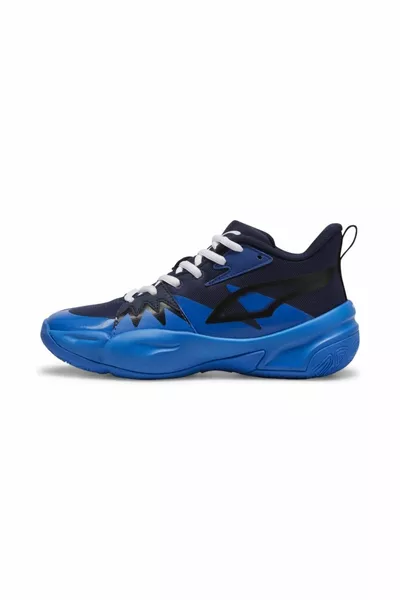 Genetics Jr Unisex Navy Blue Basketball Shoes