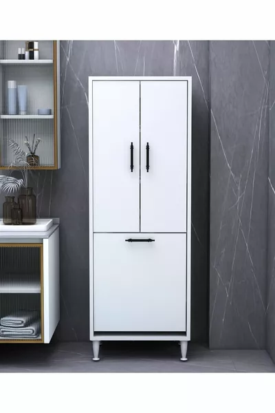 Orkide Vuilnismand met 2 Deuren Multifunctionele Kast