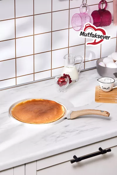 Mutfaksever Biogranit Döküm Krep Tava  Cm