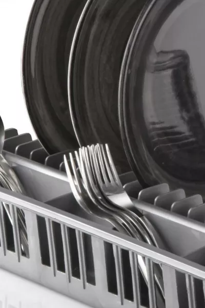 Tezgah Üstü Katlanır Bulaşklık - Tabaklık - Kurutmalık Bulaşık Düzenleyicisi Antrasit