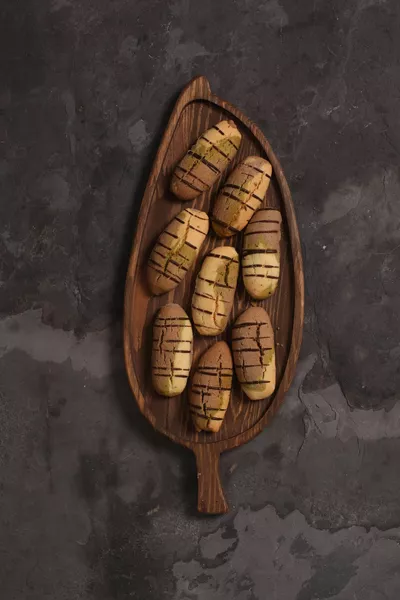 Massief Houten Snackkom - Ontbijt - Koffie - Fruitschaal