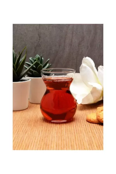 كأس شاي دانتيل سعة 6 قطع