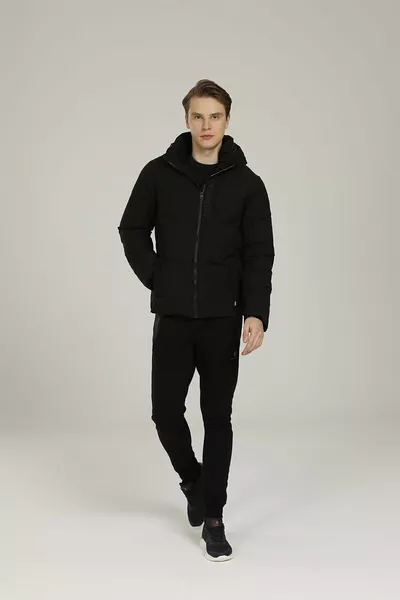     Luis Jas 2st Herenmantel Zwart