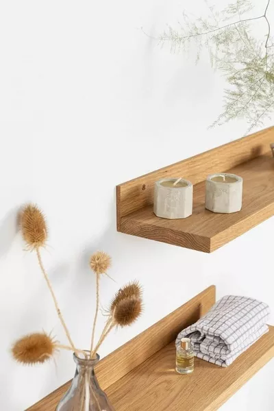 Enkele Houten Wandplank