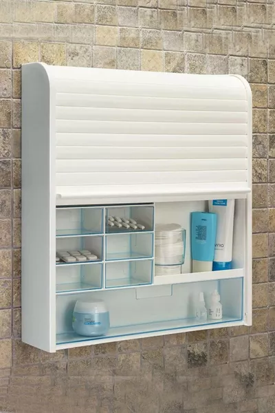 Primanova Meerdere Doeleinden Vergrendelde Roljaloezie Kruidenkast