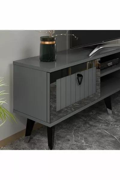 ТВ шкаф Lidya Антрацит-сребро