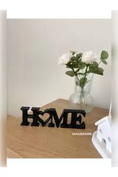 Home Rubatrend décoratif figurine et décoration de bureau noire