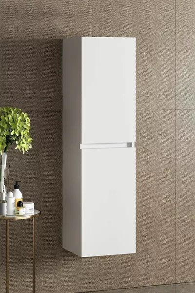 Ster * Cm Wit MDF Hangend Badkamer Kastje