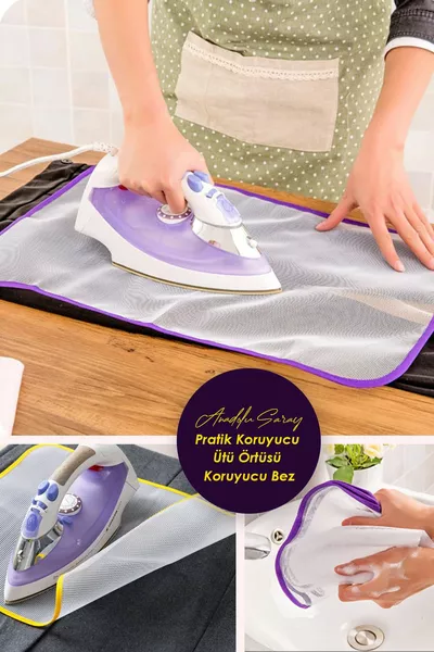  x  см Многоустойчиво на висока температура покривало за ютия | Неподвластна на изгаряне и не лъска дъската за гладене - 1 брой