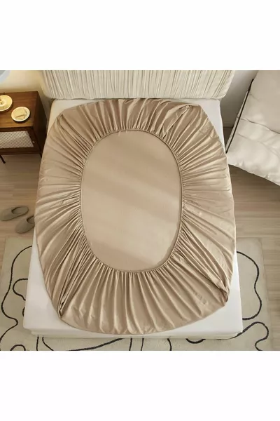 Комплект натяжных простыней и наволочек из ткани Рэнфорс для двуспальной и односпальной кровати 