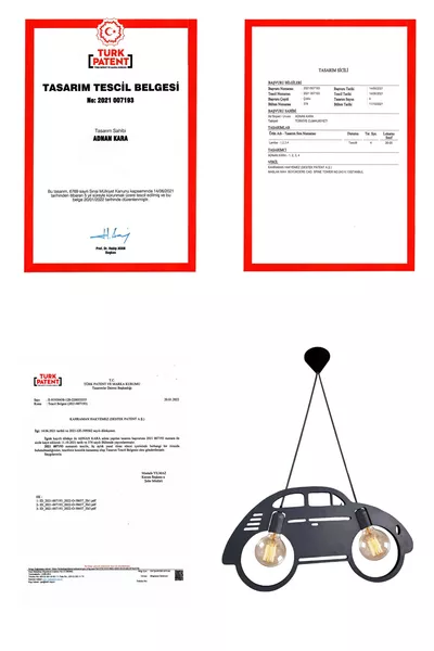 ثريا معلقة ووسوس عصرية رستيك فاخرة زخرفية قديمة لمبة لغرفة الشباب والأطفال