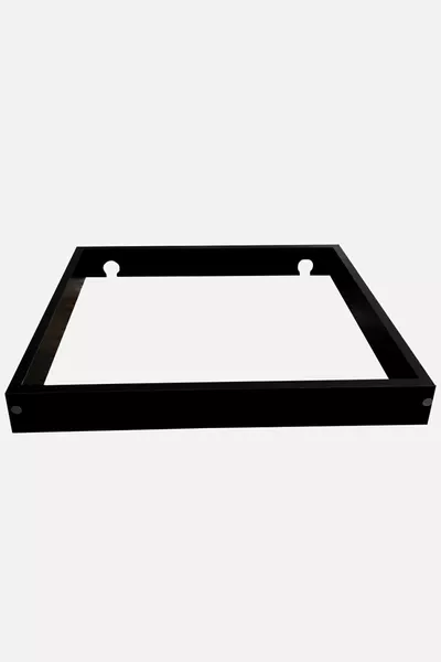  cm Black MDF Built-in Stove Under-Counter Cabinet
