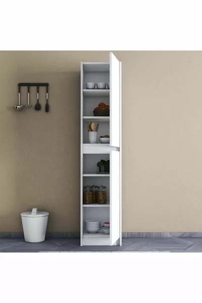 Patented Astirra Handleless Cabinet with Shelves, Kitchen Cabinet, Shoe Cabinet, Pantry Bathroom Cabinet, Wardrobe