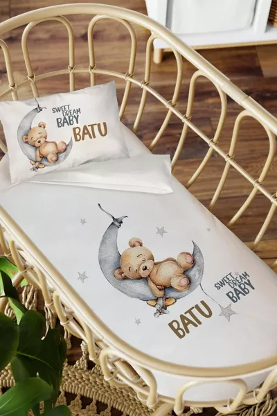 Personalized Mommy Side  Crib Bedding Set