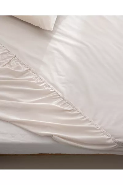 Manon King Size Plus % памучен ренфорс с ластик - Камък