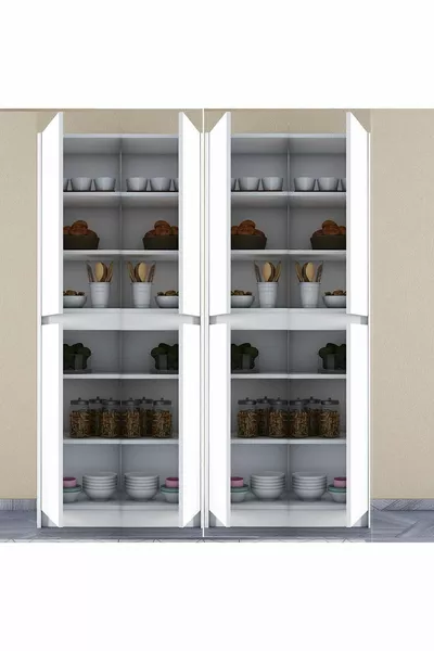 Волтра Патентован Многофункционален Шкаф Кухненски Шкаф Баня Шкаф килер Шкаф за обувки