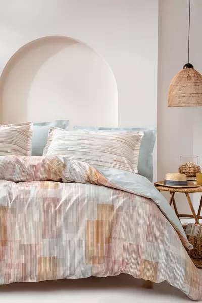 Комплект постельного белья Dales двуспальный Ranforce - Шалфей