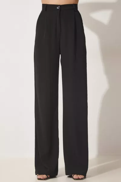Pantalon Ayrobin Palazzo Noir Noir 