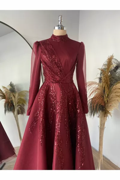 سود رقيق فساتين السهرة