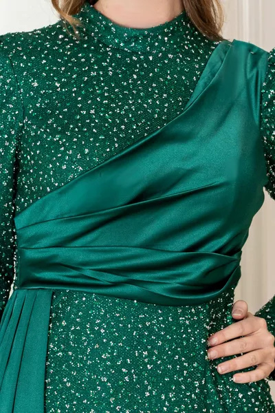 Yıldız хиджаб плюс размер вечерни рокли