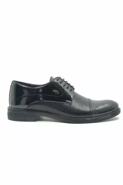 Dropland  Scarpe Classiche Uomo Nero-vernice